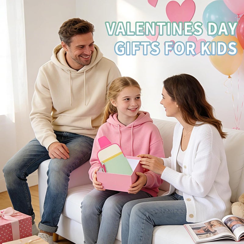 cotmcor Store Valentines Day Gifts for Kids: Fanny Pack Birthday Gift for 8 9 10 11 12 Year Old Teen Girls Trendy Stuff, Preppy Colorblock Crossbody Bag Adjustable Sling Belt Bags Purse for Travel Outdoor - Image 2